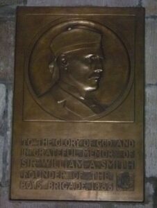 452px william smith memorial plaque, st giles, edinburgh