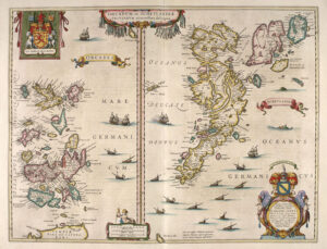 blaeu atlas of scotland 1654 orkney and shetland
