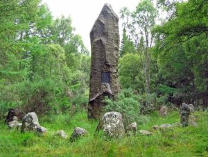 corrichie burn battle monument geograph.org.uk 1690091