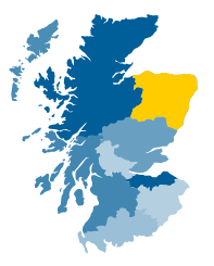 map aberdeenshire