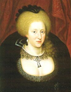 459px anne of denmark mourning the death of her son henry in 1612
