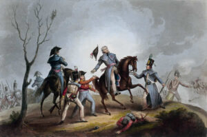 sir john moore fatally wounded